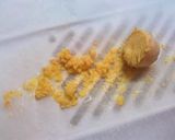 A picture of step 2 of Easy and Clean Way of Grating Ginger.