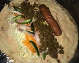 A picture of step 3 of Shawarma.