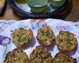 Foto del paso 8 de la receta: Muffins y pastel de espinacas y pescado