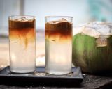 รูปขั้นตอนการทำที่ 4 ของ Frothy Coffee with Coconut Juice 🥥🥥