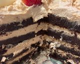 Foto del paso 3 de la receta: Naked Brownie Cake