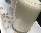 A picture of step 1 of Soya milk.