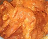 A picture of step 1 of Chicken Mandi.