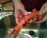 A picture of step 1 of Sauteed Lobster.