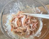 A picture of step 3 of Carrot Shira-ae - Tofu paste #vegan.