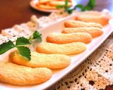 A picture of step 8 of Ladyfinger Biscuits.