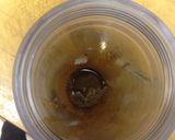 A picture of step 2 of Poor Man's Iced Coffee.