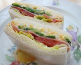 A picture of step 15 of Egg Salad Sandwiches.