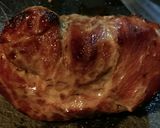 A picture of step 4 of Teriyaki Pork Roast Done On Rotisserie.