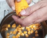 A picture of step 1 of Cheesy Corn Veg Balls.