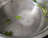 A picture of step 2 of Achari Egg Biryani.