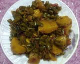 A picture of step 4 of Potato beans recipe.