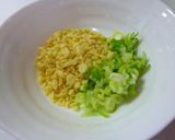 A picture of step 1 of Tanuki Tempura Crumbs Chikuwa.