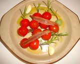 A picture of step 4 of Anchovy and Tomatoes with Rosemary.