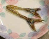 A picture of step 3 of Pacific Saury Bones Soaked in Sake (Horse Mackerel or Sardines are OK too).