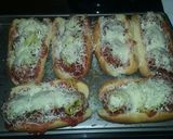 A picture of step 10 of Meatball Subs.