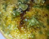 A picture of step 4 of Maize gritz pottage.