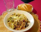 Foto del paso 8 de la receta: Spaghetti picante "brócoli a la crema"
