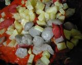 Foto langkah ke 4 dari resep Balado Kentang.