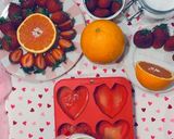 Foto del paso 8 de la receta ¡Bizcochitos ❤️ de Naranja rellenos de mermelada de fresa!