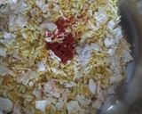A picture of step 4 of Papad nu Chavanu Khambhat Special.