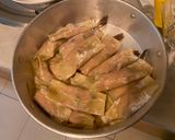 รูปขั้นตอนการทำที่ 4 ของ เกี๊ยวน้ำกุ้งหมูเด้ง Shrimp Wonton with Bouncing Pork