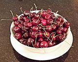 A picture of step 1 of Fresh Cherrie Juice.