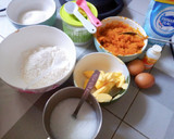 Foto langkah ke 1 dari resep Kue Lumpur Labu Kuning.