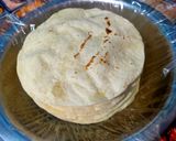 A picture of step 6 of Desi naan.
