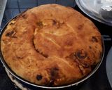 Foto del passaggio 11 della ricetta Focaccia voltata con la cipolla novella "spinźal" glutenfree