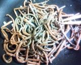 A picture of step 2 of Royal Fern Namul with a Secret Sauce.