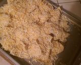 A picture of step 2 of Smoked Shredded Pork Shoulder Macho Nachos.