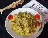 Foto langkah ke 4 dari resep Tumis Jantung Pisang.