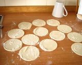 A picture of step 5 of Easy Homemade! Gyoza Dumpling Skins.