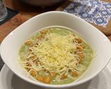 Brokkolikrémleves recept fázis 9 fotója