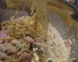 A picture of step 8 of Easy Okonomiyaki: Both Hiroshima and Kansai Region Natives Love This.
