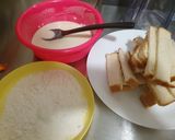 Gambar langkah 1 resipi Roti Goreng Rangup.