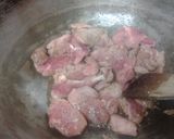 A picture of step 5 of Tenderloin Pork in Mustard Sauce and Roast Veg.