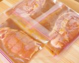 A picture of step 3 of Miso-Marinated Pork for Bento.