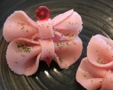 A picture of step 7 of Double Ham Ribbons For Charaben (Decorative Bentos).