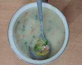 Foto langkah ke 7 dari resep Healthy Mushroom Cream Soup (Krim Sup Jamur Sehat).
