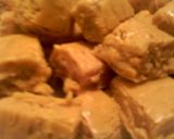 A picture of step 4 of sunshine 's buttetscotch heath fudge.