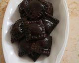 A picture of step 29 of Chocolate Ravioli with Khoya Filling.