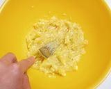 A picture of step 2 of Mochi Rice Flour and Banana Cupcakes.