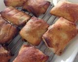 A picture of step 6 of Packed With the Flavors of Iwate! A Not-Deep-Fried Spring Roll Bento.