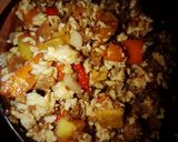 A picture of step 7 of GIMA (a sudaneese dish).