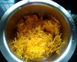 A picture of step 1 of Red punpkin vadas.