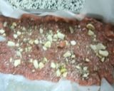 A picture of step 6 of Coconut Gulkand Burfi.