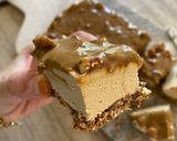 A picture of step 7 of Gluten free & Vegan cheesecake bars ⚡️❤️.