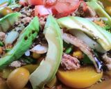 Foto del paso 3 de la receta: Ensalada variada, hoy... Con melocotón!!